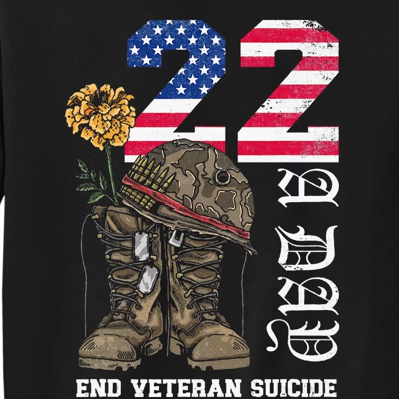 Veteran 22 A Day Take Their Lives End Veteran Suicide Sweatshirt