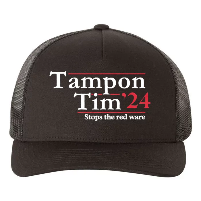 Voting 2024 Apparels Tampon Tim Yupoong Adult 5-Panel Trucker Hat