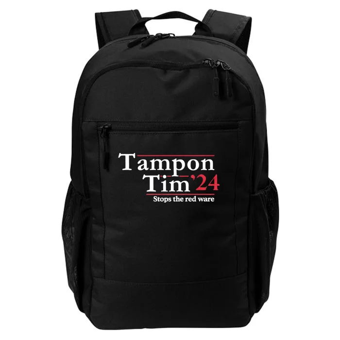 Voting 2024 Apparels Tampon Tim Daily Commute Backpack