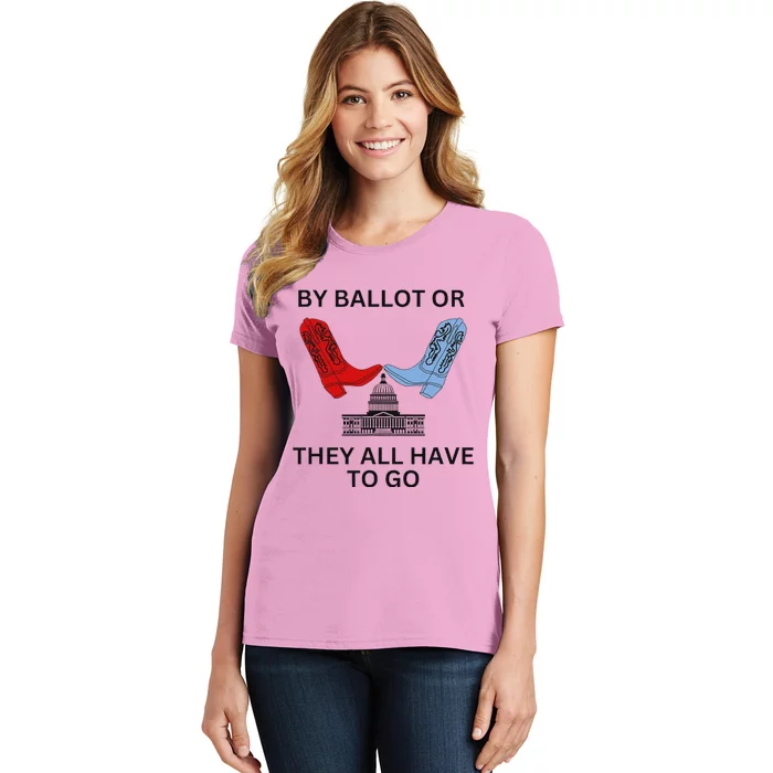 Vote 2024 Bold Election Design Women's T-Shirt