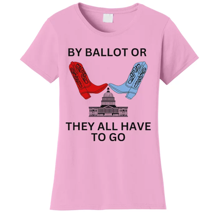 Vote 2024 Bold Election Design Women's T-Shirt