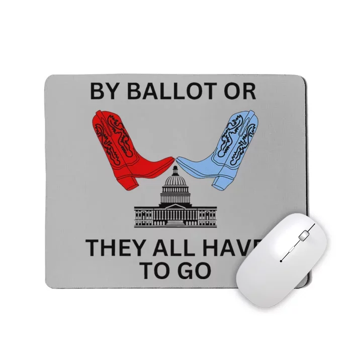 Vote 2024 Bold Election Design Mousepad