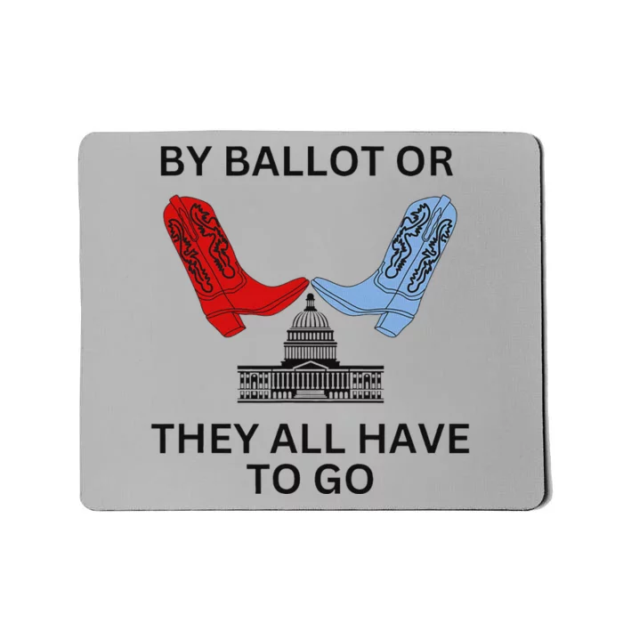 Vote 2024 Bold Election Design Mousepad