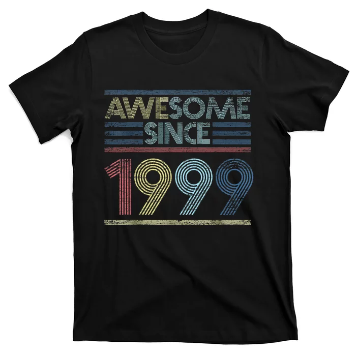 Vintage 23rd Birthday Gifts - Awesome Since 1999 T-Shirt