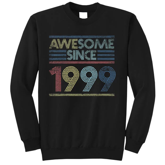 Vintage 23rd Birthday Gifts - Awesome Since 1999 Tall Sweatshirt