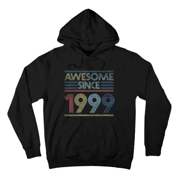 Vintage 23rd Birthday Gifts - Awesome Since 1999 Tall Hoodie