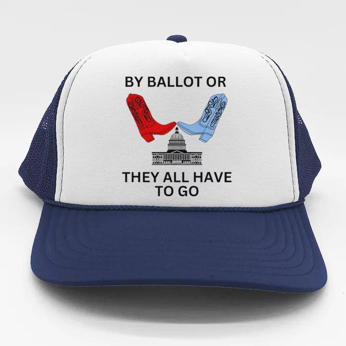 Vote 2024 Bold Election Design Trucker Hat