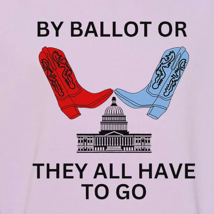 Vote 2024 Bold Election Design Garment-Dyed Sweatshirt