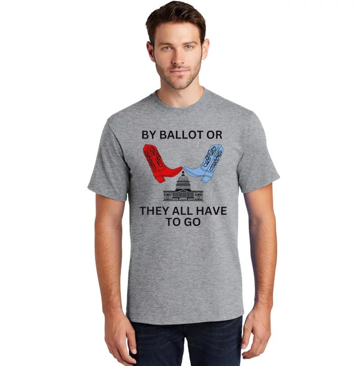 Vote 2024 Bold Election Design Tall T-Shirt