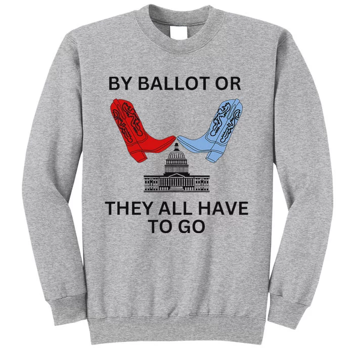 Vote 2024 Bold Election Design Tall Sweatshirt