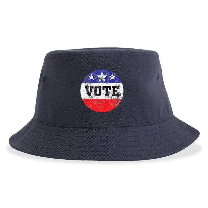 Vote 2024 Election Gifts Idea Voter Rights Sustainable Bucket Hat