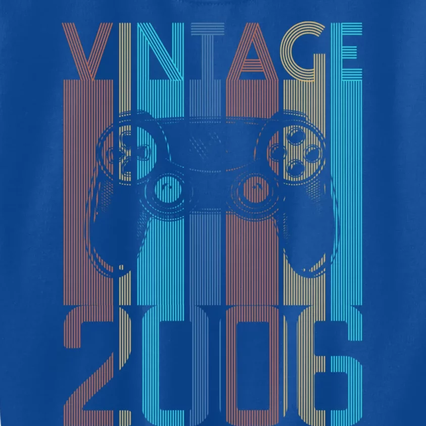 Vintage 2006 Gaming Funny Gift For 17 Year Old Gamer Birthday Gift Kids Sweatshirt