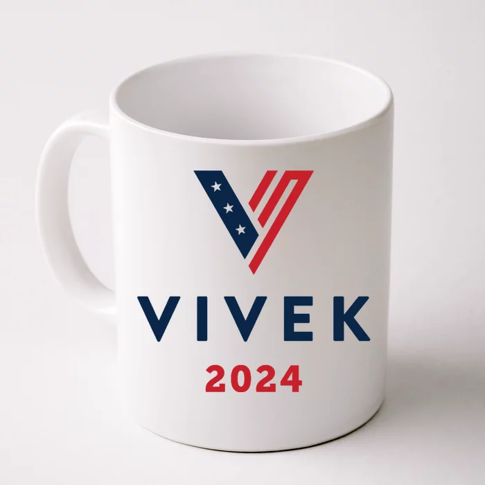 Vivek 2024 Ivek Ramaswamy For President Front & Back Coffee Mug