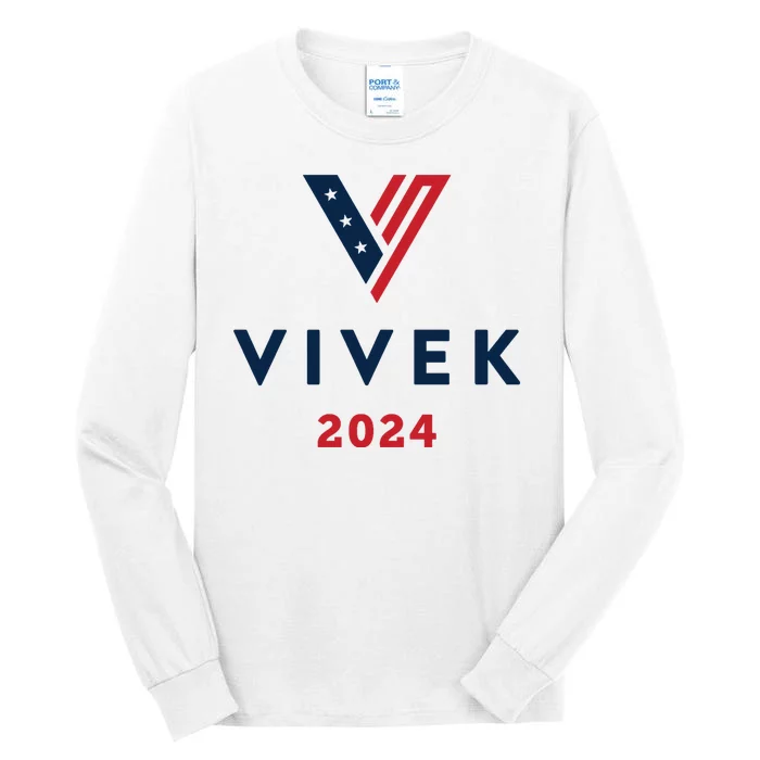 Vivek 2024 Ivek Ramaswamy For President Tall Long Sleeve T-Shirt