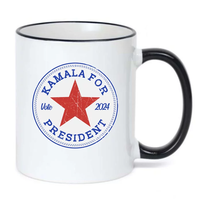 Vote 2024 Kamala For President Sneaker Logo Black Color Changing Mug