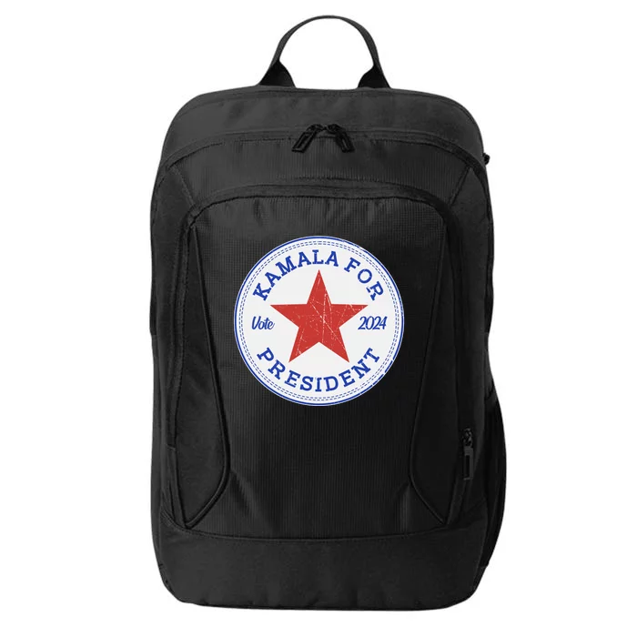 Vote 2024 Kamala For President Sneaker Logo City Backpack