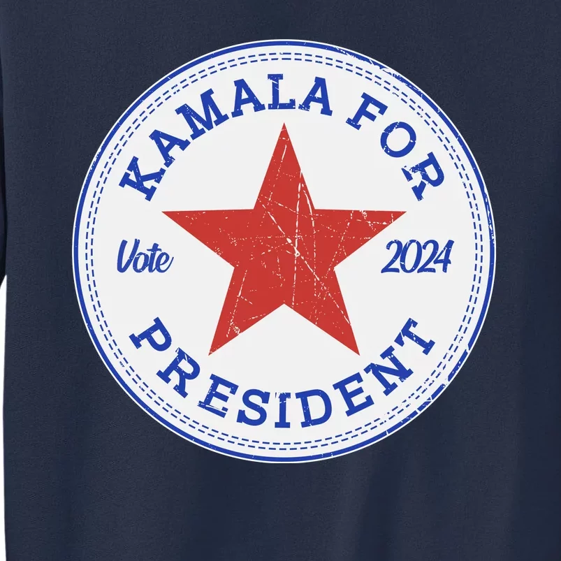 Vote 2024 Kamala For President Sneaker Logo Sweatshirt