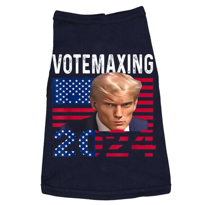 Votemaxing 2024 Looksmaxxing Funny Doggie Tank