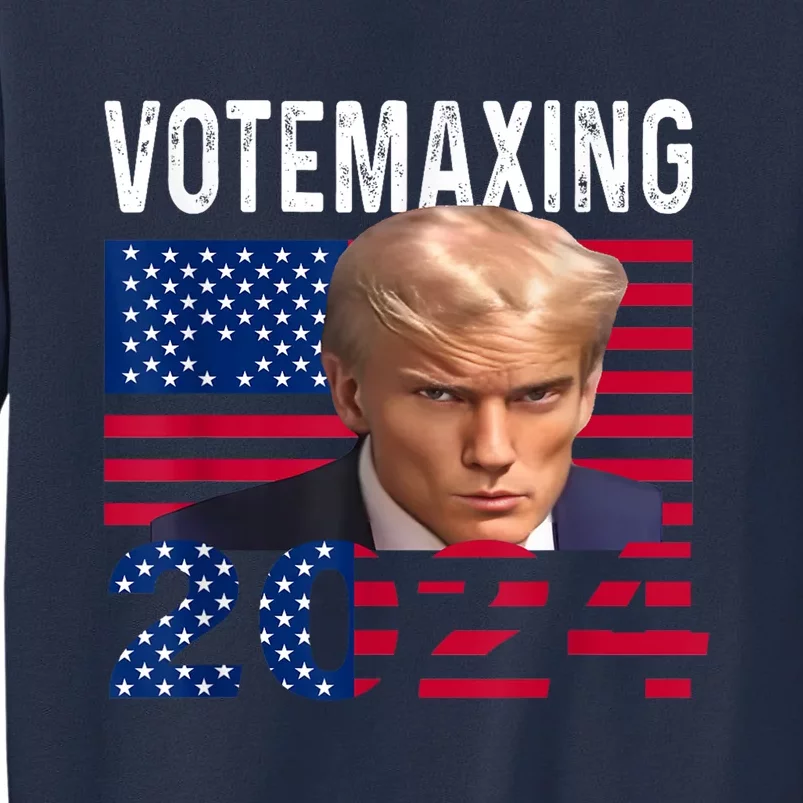 Votemaxing 2024 Looksmaxxing Funny Sweatshirt