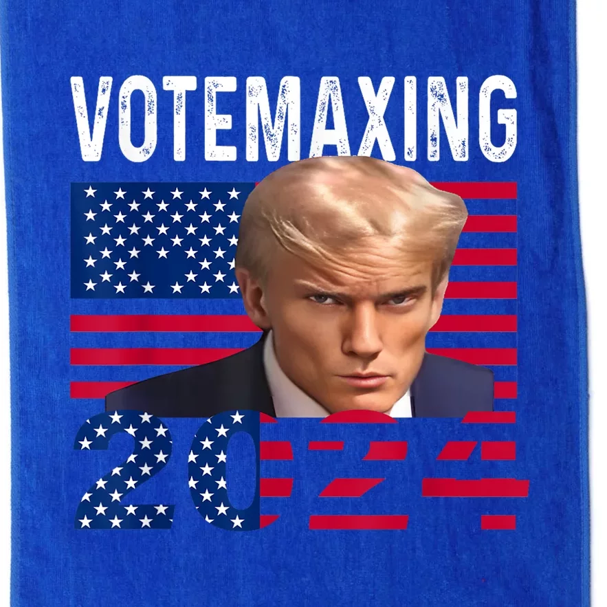 Votemaxing 2024 Looksmaxxing Funny Platinum Collection Golf Towel