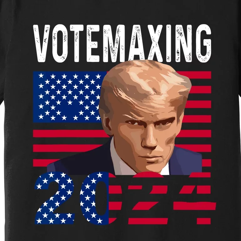 Votemaxing 2024 Looksmaxxing Funny Premium T-Shirt