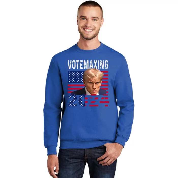 VoteMaxing 2024 LooksMaxxing Funny Tall Sweatshirt