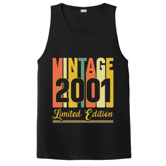 Vintage 2001 Limited Edition 21st Birthday Celebration Performance Tank