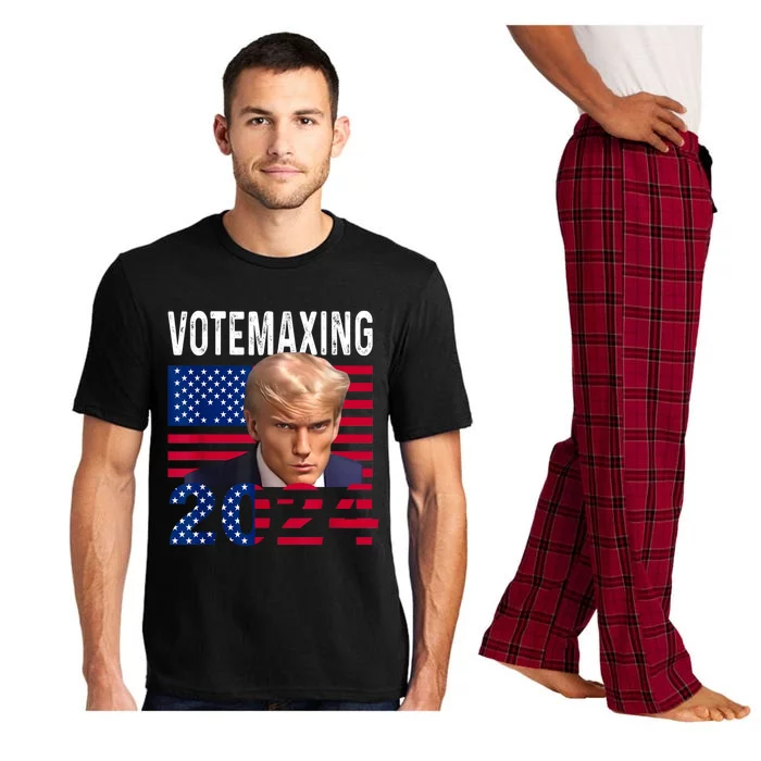 Votemaxing 2024 Looksmaxxing Funny Pajama Set