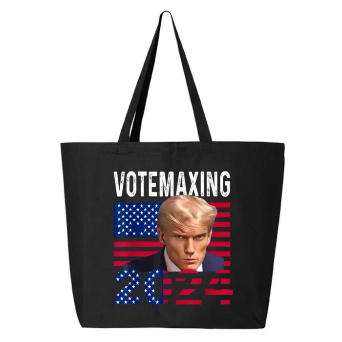 Votemaxing 2024 Looksmaxxing Funny 25L Jumbo Tote