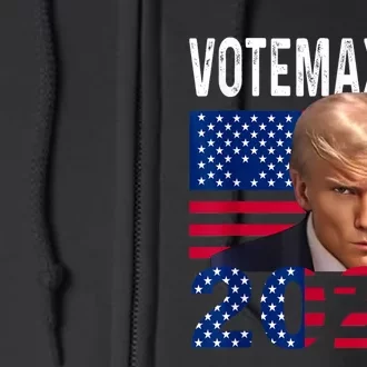 Votemaxing 2024 Looksmaxxing Funny Full Zip Hoodie