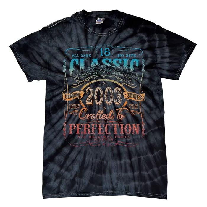 Vintage 2003 Limited Edition 18 years old 18th Birthday Tie-Dye T-Shirt