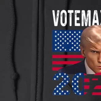 Votemaxing 2024 Looksmaxxing Funny Full Zip Hoodie