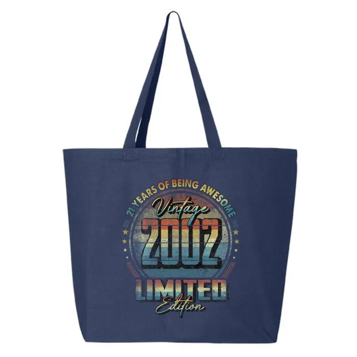 Vintage 2002 Limited Edition 21 Year Old 21st Birthday Love 25L Jumbo Tote