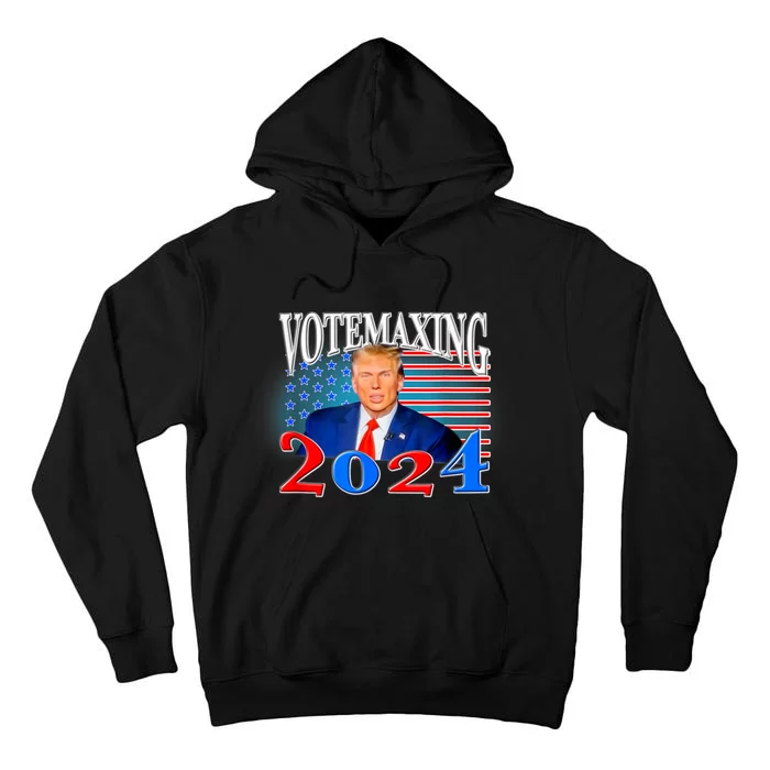 Votemaxing 2024 Looksmax Funny Tall Hoodie