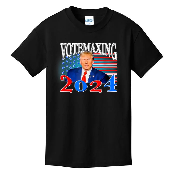 Votemaxing 2024 Looksmax Funny Kids T-Shirt