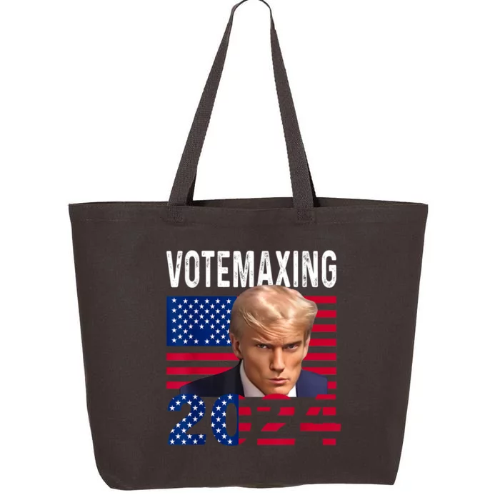 Votemaxing 2024 Looksmaxxing Funny 25L Jumbo Tote