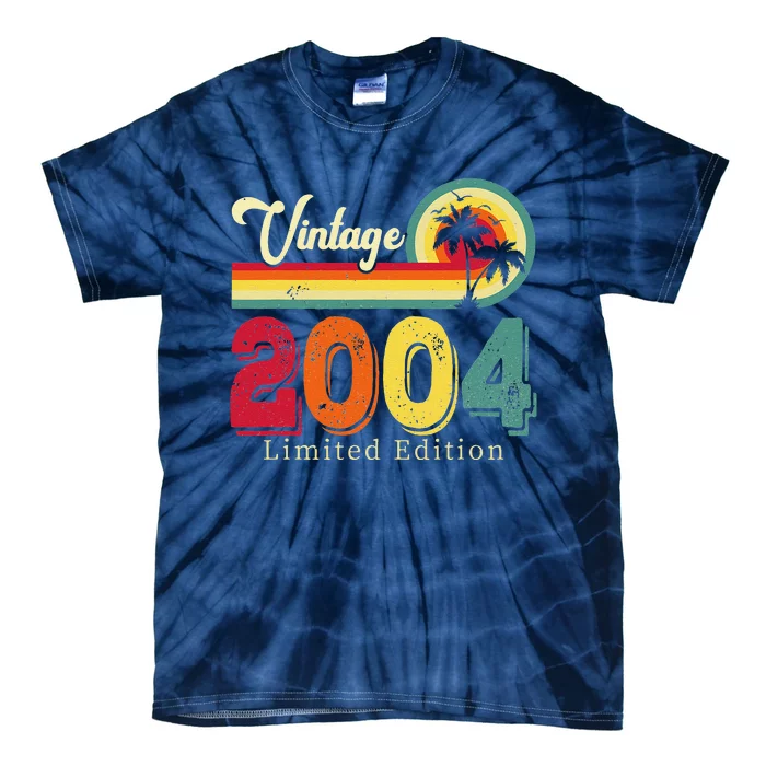 Vintage 2004 Limited Edition 19th Birthday Present Tie-Dye T-Shirt