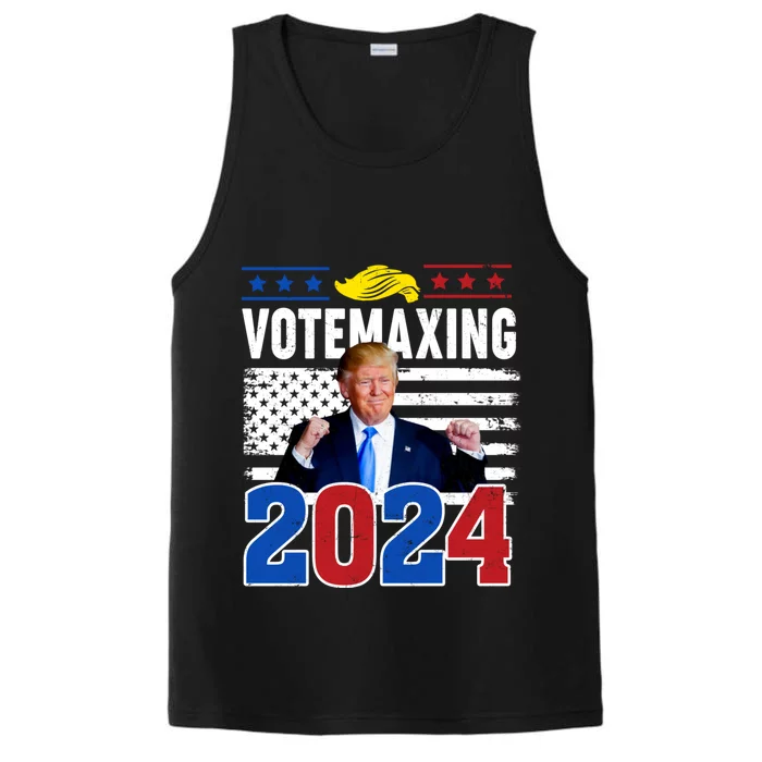 Votemaxing 2024 Looksmaxxing Funny Performance Tank