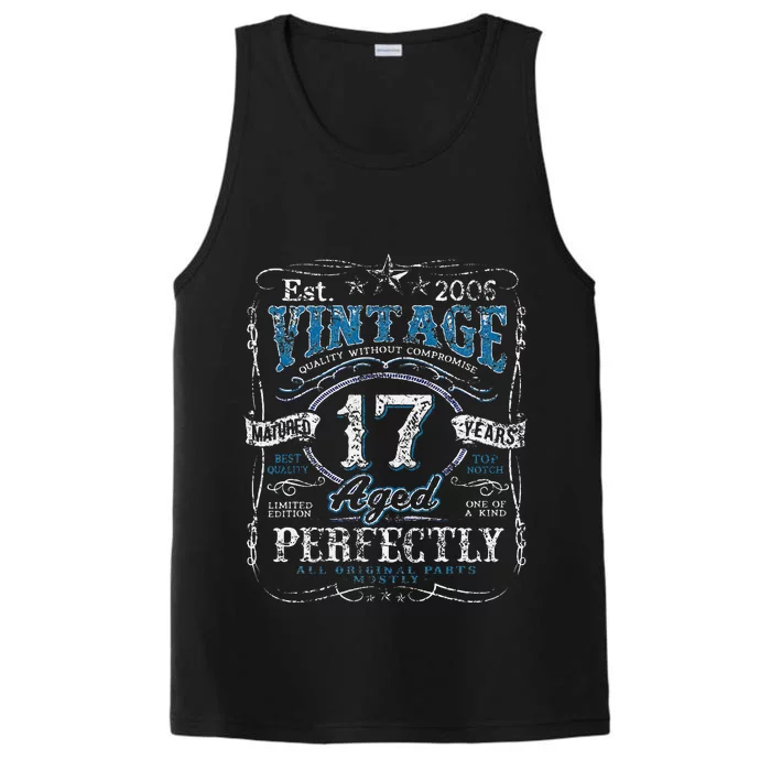 Vintage 2006 Limited Edition 17 Year Old 17th Birthdays Performance Tank