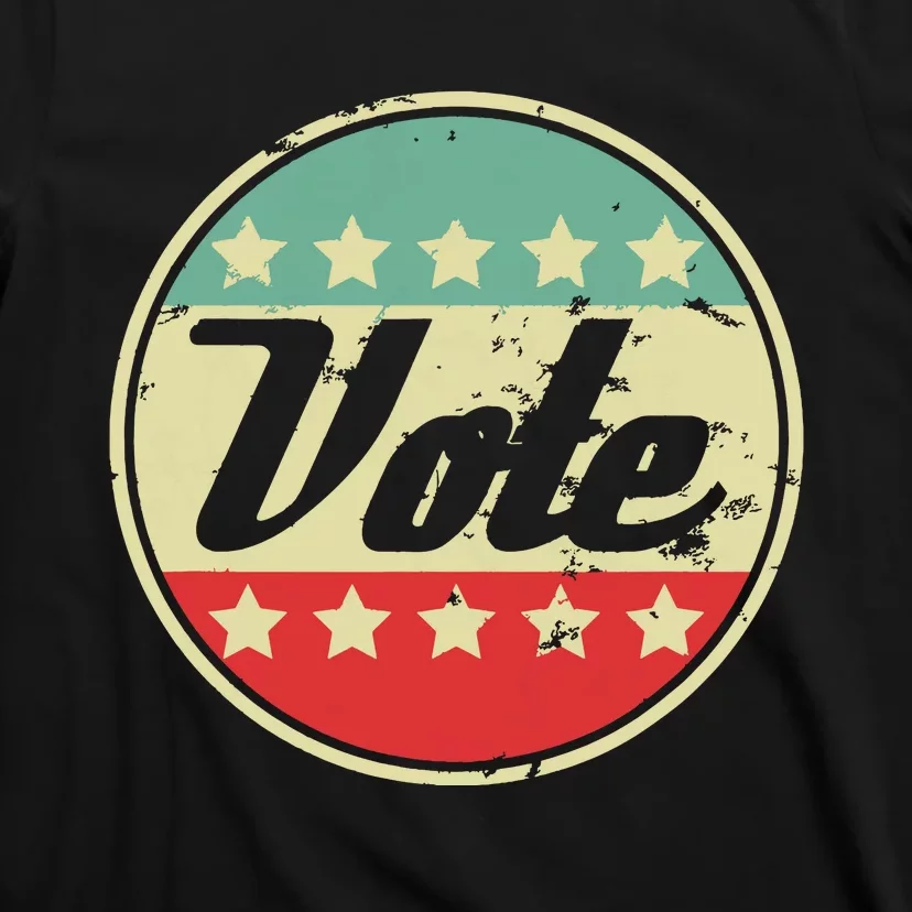 Vote 2024 Midterm Election Gift Idea Voter Rights Graphic T-Shirt