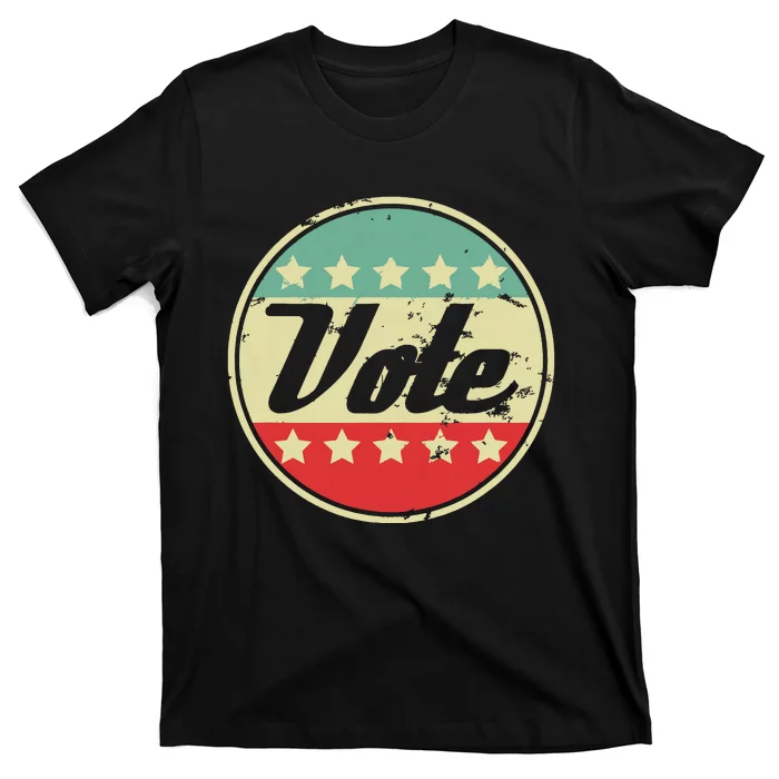 Vote 2024 Midterm Election Gift Idea Voter Rights Graphic T-Shirt