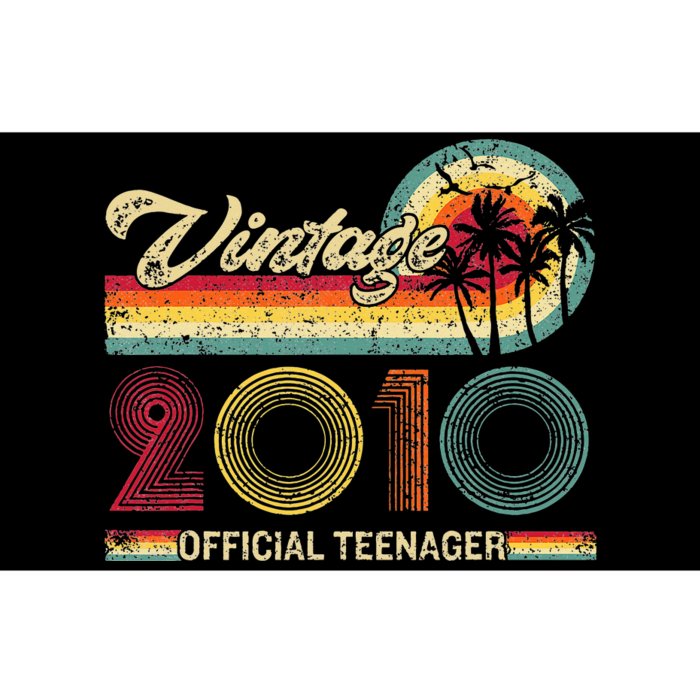 Vintage 2010 Official Teenager 13th Birthday Bumper Sticker