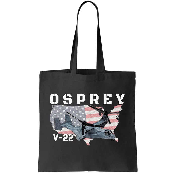 V 22 Osprey Tiltrotor Military Aircraft Helicopter MV 22 Tote Bag