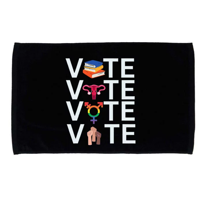 Vote 2024 Presidential Election Human Rights & Lgbtq Microfiber Hand Towel