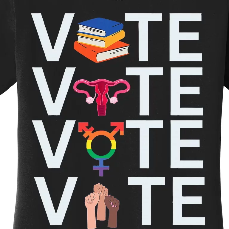 Vote 2024 Presidential Election Human Rights & Lgbtq Women's T-Shirt