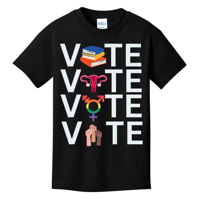 Vote 2024 Presidential Election Human Rights & Lgbtq Kids T-Shirt