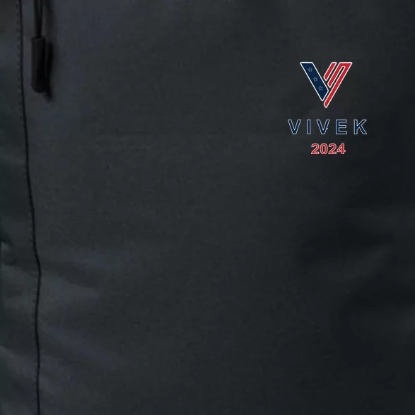 Vivek 2024 Pocket Print Logo Daily Commute Backpack