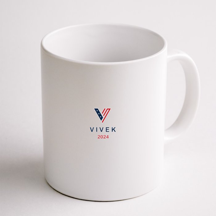 Vivek 2024 Pocket Print Logo Front & Back Coffee Mug