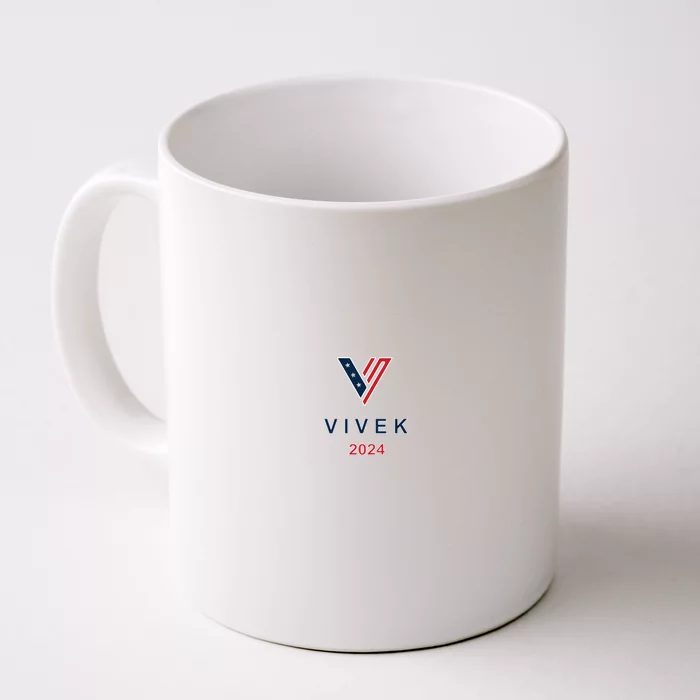 Vivek 2024 Pocket Print Logo Front & Back Coffee Mug