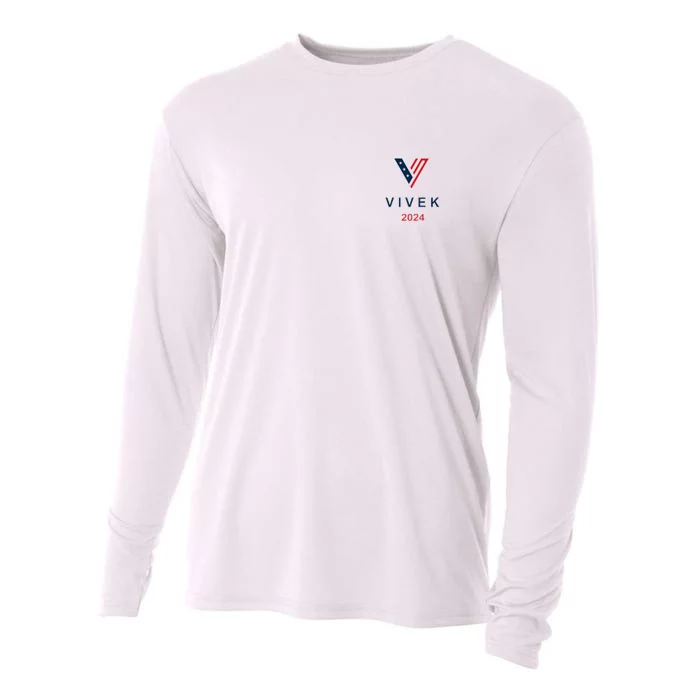 Vivek 2024 Pocket Print Logo Cooling Performance Long Sleeve Crew